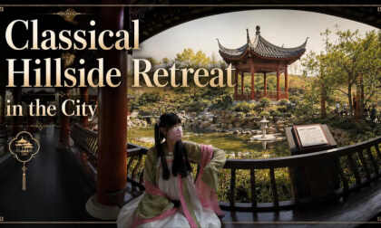[VR180 3D] A Hidden Urban Sanctuary: Hillside Classical Garden | Mindful Relaxation