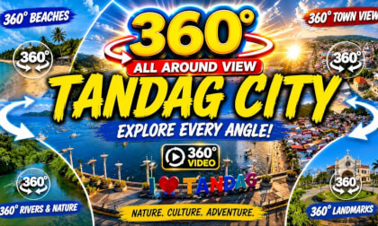 🇵🇭 FIRST & ONLY 360° Drone 🎥 of TANDAG CITY SURIGAO DEL SUR, PHILIPPINES