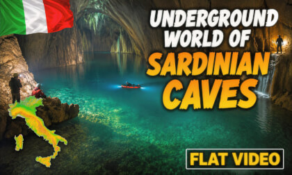 🌊 Underground World of Sardinian Caves | Epic Underground Lake and Chambers Expedition