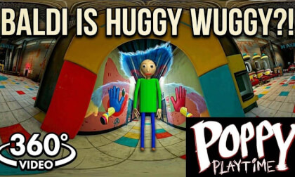 Baldi as Huggy Wuggy | Poppy Playtime - Chapter 1 | Gameplay, No Commentary