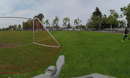 U11 Football Net Cam vs dishonest team