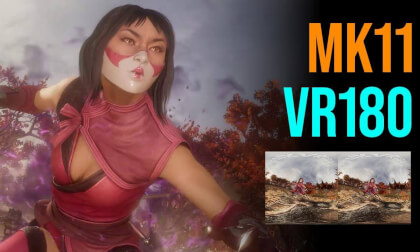 MK11: Mileena vs RoboCop [VR180 Machinima]