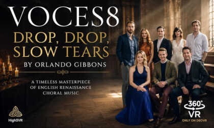 VOCES8 – Drop, Drop, Slow Tears by Orlando Gibbons | Timeless Choral Beauty