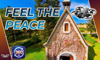 Flying Close to Heaven: Contemplative 360° VR Drone Flight | Schoenstatt Sanctuary Brazil