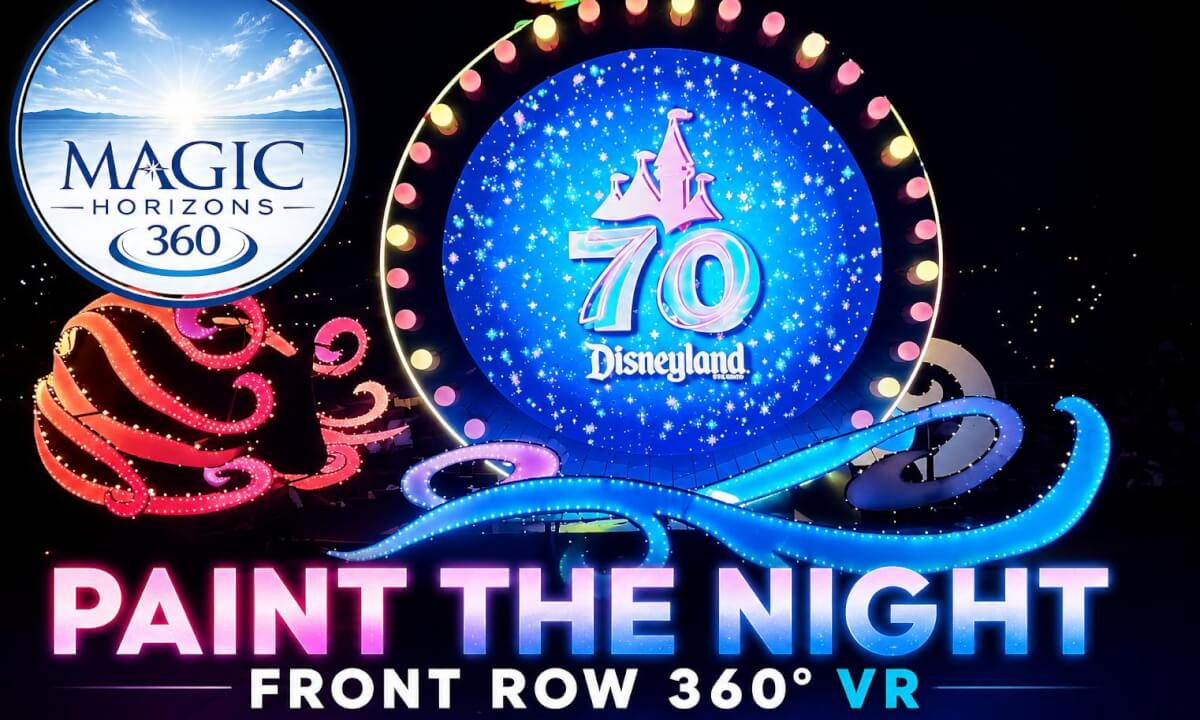 Paint the Night Parade FRONT ROW in 360° VR | Disneyland 2026 | Full Immersive Experience