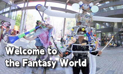 Giant Art Installations Roaming the Streets: A Visual Procession