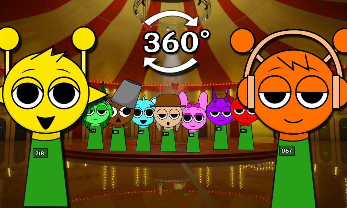 Squid Game x Sprunki - Mingle Game in VR 360°!