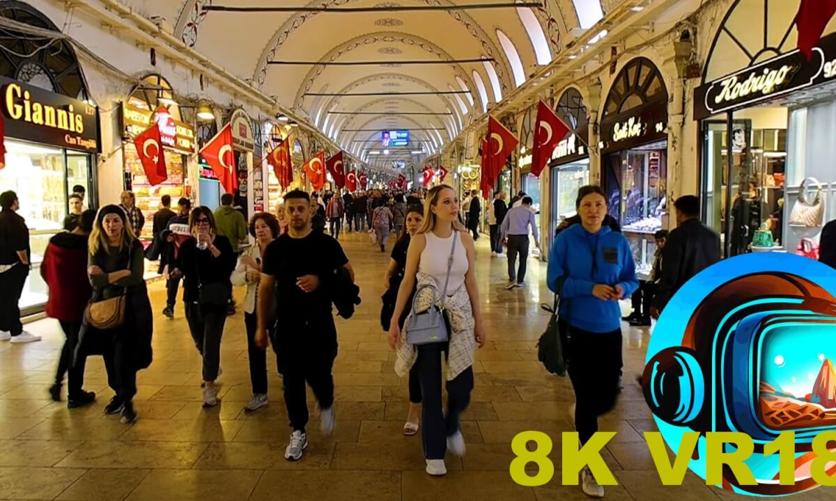 How busy is the GRAND BAZAAR in Istanbul TURKEY home of the best fakes