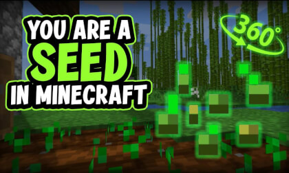 POV: You're a Seed in Minecraft... This Is Your Fate (360°)🌱