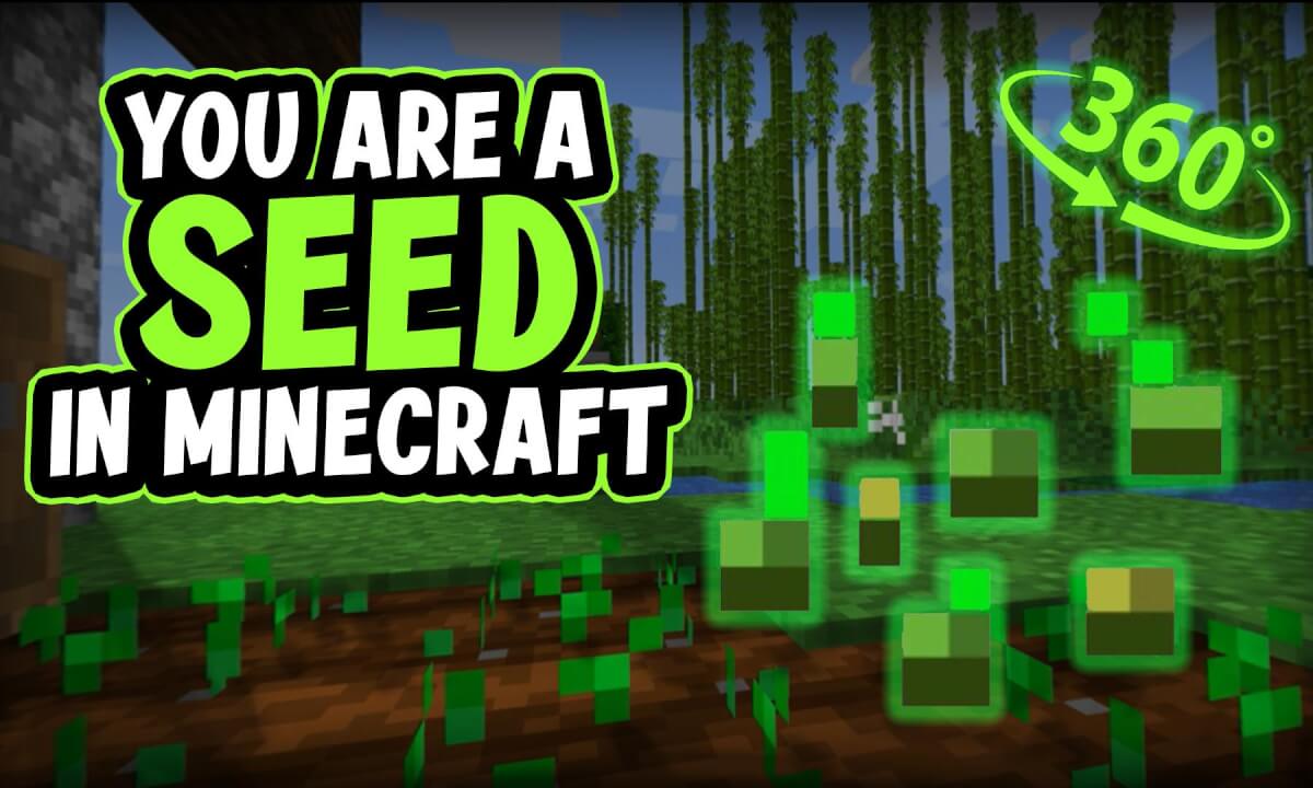 POV: You're a Seed in Minecraft... This Is Your Fate (360°)🌱