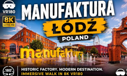 Explore Manufaktura Łódź, Poland | Immersive 8K VR180 Experience