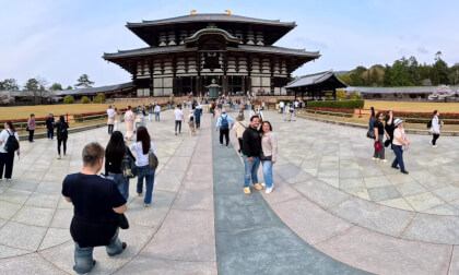 Todaji Temple at Nara Park 360° VR