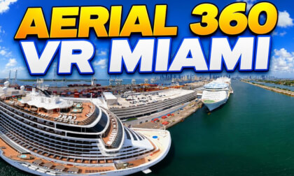 Aerial 360 Miami Beach 8k 60fps 2026