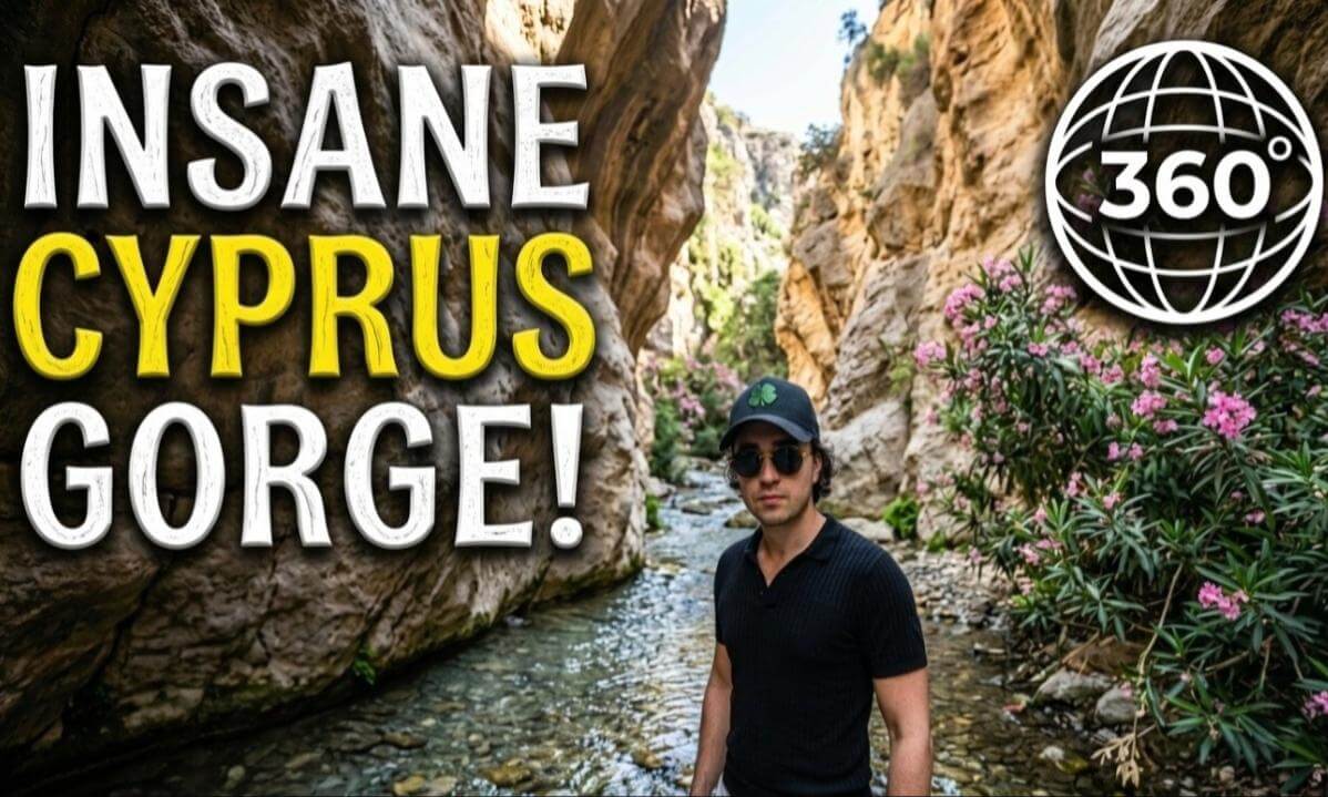 Is This The Most Stunning Hike In Cyprus? | Avakas Gorge 360°