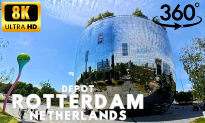 Depot Boijmans Van Beuningen – Rotterdam's Mirror Building [8K 360°]
