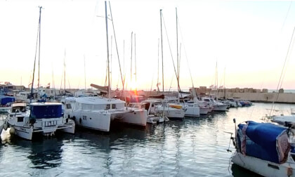 A walk in the port of Jaffa during sunset on the mediterranean sea Israel 360VR VR Video A walk in the port of Jaffa during sunset on the mediterranean sea Israel 360VR VR