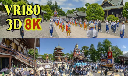 Narita Gion Festival 2026 (1) , the gathering of magnificent floats and a dynamic mass dance performance in Narita , Chiba , JAPAN