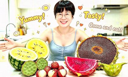 59 RMB｜I splurged on rare, bizarre fruits online—some look straight out of an alien planet.