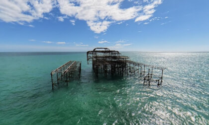 Brighton West Pier flyover