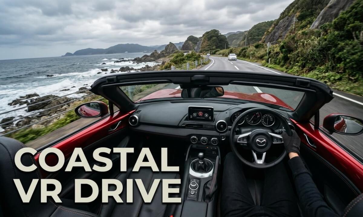 Mazda MX-5 ND POV Drive | Atmospheric Coastal Cruise