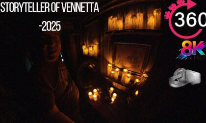 Storyteller of Vennetta Halloween House 2025 - VR 360