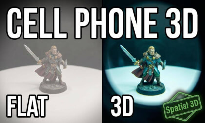 Get Sharp 3D Miniature Shots with Any Cell Phone