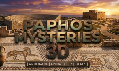 3D Paphos Archaeological Park, Cyprus
