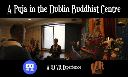 A Puja in the Dublin Buddhist Centre