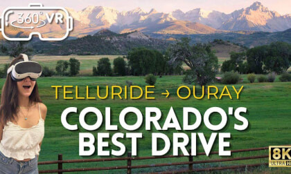 Telluride to Ouray 8K 360° VR | Colorado's Most Scenic Drive