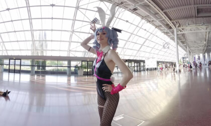 rabbit hole miku cosplay