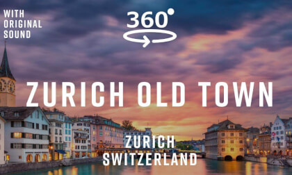 Zurich Old Town – Zurich, Switzerland 🇨🇭 | 360° Walking Tour | Original Sound