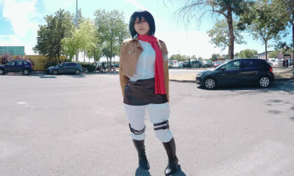 Mikasa cosplay from Atack on Titan