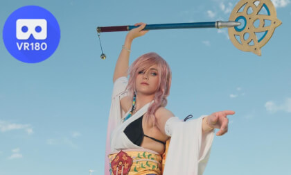 Yuna cosplay from FF10
