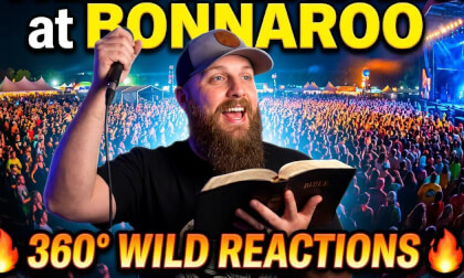"Bonnaroo Street Preacher Goes OFF in 360° – Epic Festival Outreach"