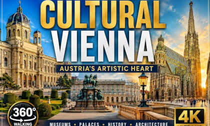 🇦🇹 Vienna Cultural Walk, Austria – 360° Walking Tour Through Museums, Palaces & Historic Streets