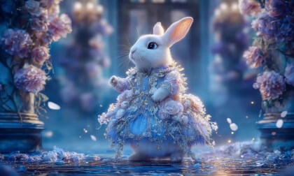 The rain in the fairy world awakens all living beings in the flower beds (Part 1）