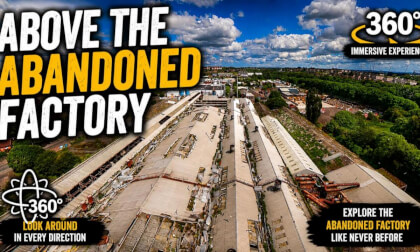 Above The Factory - Scotland | 🚁 8K 360° Drone Flight