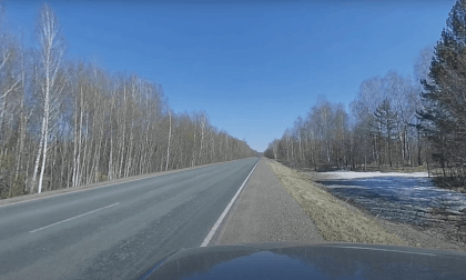 [360] Tomsk, Siberian road, spring