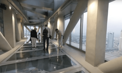 [360] UAE, Dubai, Sky Views Dubai Observatory, Address Sky View Hotel, Insta360 Evo