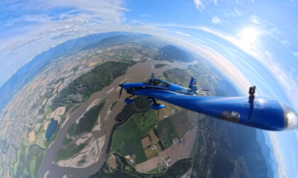 Pitt Meadows to Sumas Time Lapse Flight | 8K 360° VR | British Columbia, Canada