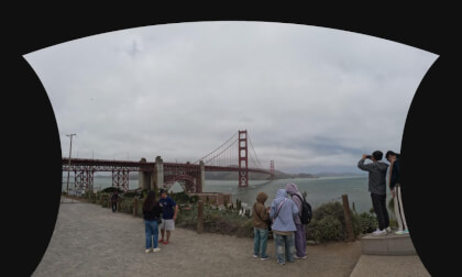 Golden Gate Bridge — Shot using two GoPro Hero 11 Mini cameras and post-processed with VR180 SyncPro