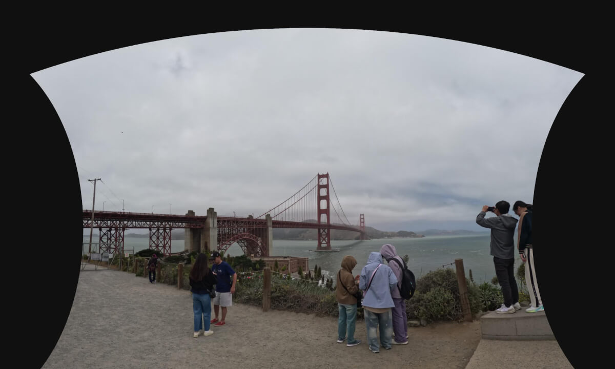 Golden Gate Bridge — Shot using two GoPro Hero 11 Mini cameras and post-processed with VR180 SyncPro