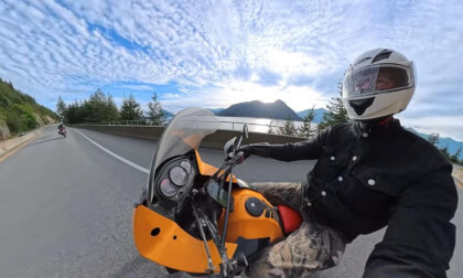 Sea to Sky Highway Motorcycle Ride | Squamish to Vancouver | 8K 360° VR Cinematic Edit