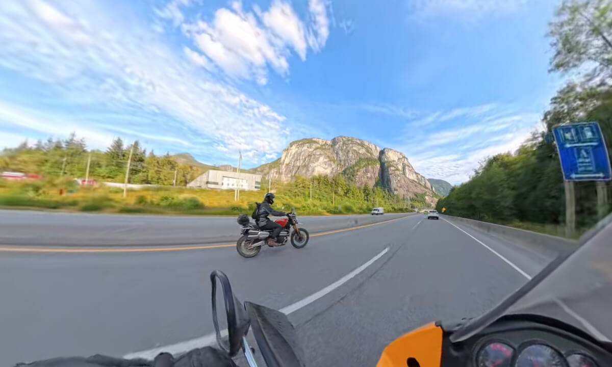 Sea to Sky Highway Motorcycle Ride | Squamish | 8K 360° VR