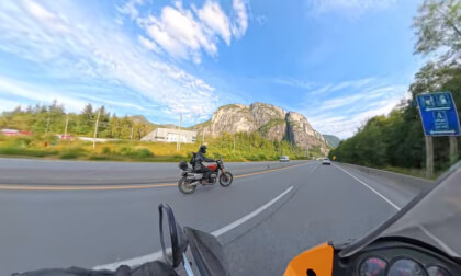 Sea to Sky Highway Motorcycle Ride | Squamish | 8K 360° VR