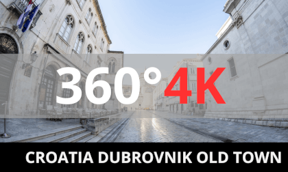 Croatia, Dubrovnik, Old Town. 360° VR 4K. Street walking. Virtual reality experience. VR Video Croatia, Dubrovnik, Old Town. 360° VR 4K. Street walking. Virtual reality experience. VR