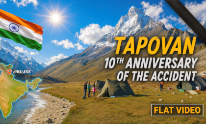 🏔️ TAPOVAN 🇮🇳 | 10 Years Since the Shivling Climbing Accident | Garhwal Himalayas | FLAT 4K