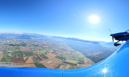 Full Flight in 8K 360° VR | Pitt Meadows to Agassiz & Return | Wingtip View