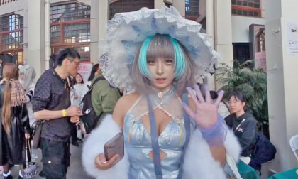 The cosplayers at the comic convention all put a lot of effort into their outfits.