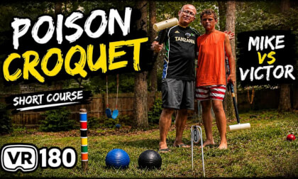 Poison Croquet - Father vs. Son Grudge Match | 8K VR180